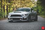 Ford Mustang GT on Vossen Wheels (HF-3) 2019 года